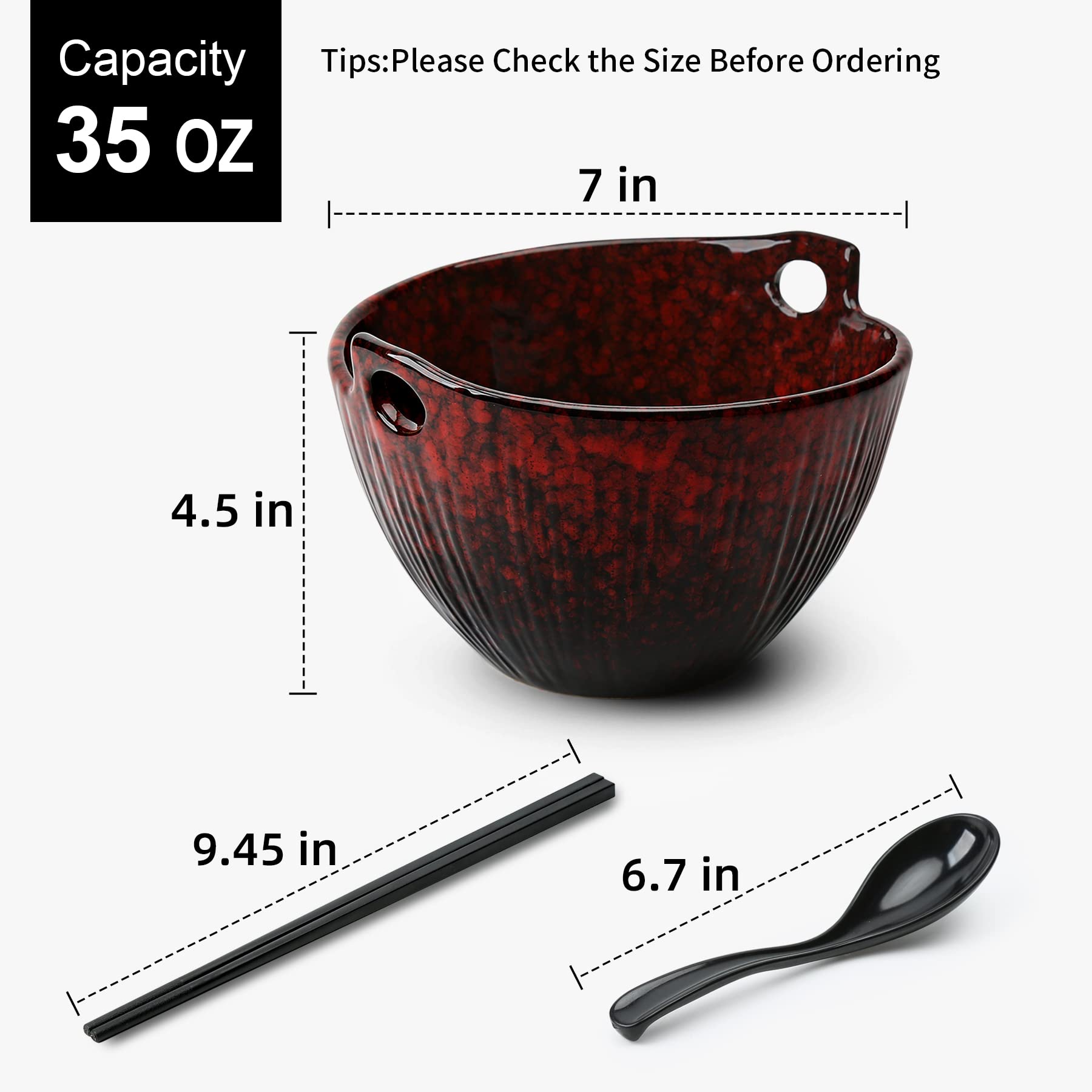 JH JIEMEI HOME crimson reactive glaze creates unique patterns on bowls