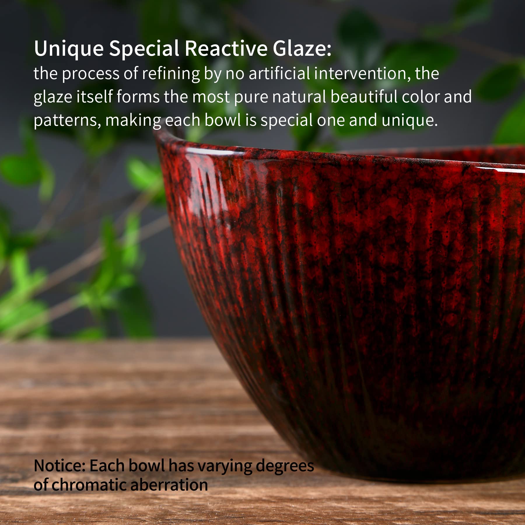 JH JIEMEI HOME elegant red glaze and smooth curves enhance table presentation