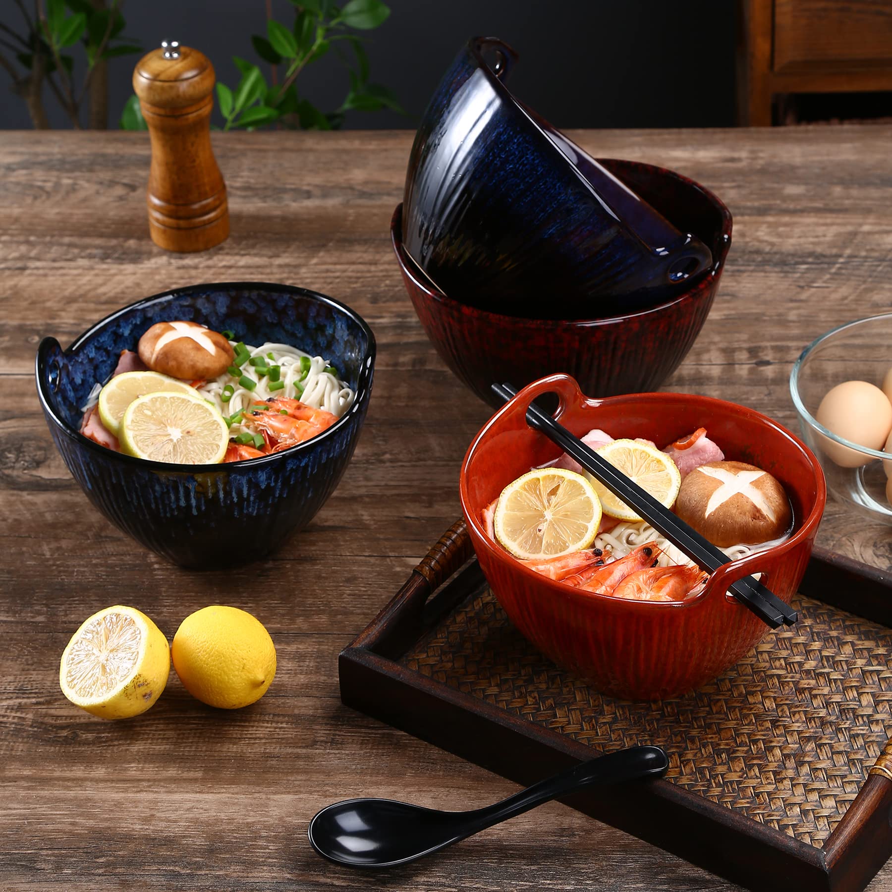 JH JIEMEI HOME set of two bowls provides matching dinnerware for gatherings