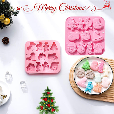 JHYlilia snowman mold for cute winter desserts.