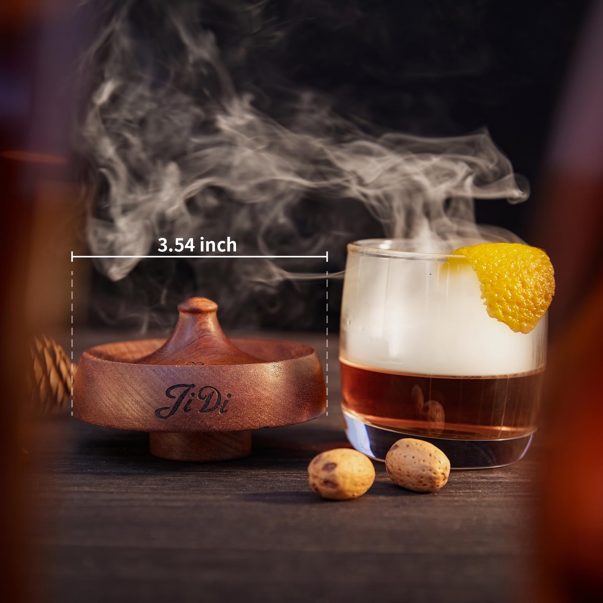 JIDI home bar setup shows compact, portable design.