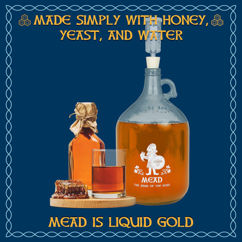 Jigger N' Dash honey ingredients closeup highlighting natural honey for mead