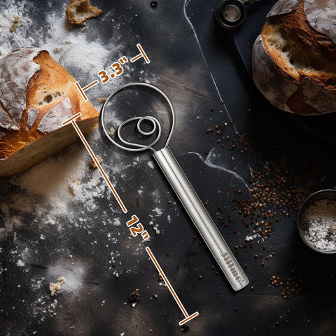 Jillmo handles thick batters and stiff dough efficiently for even mixing.