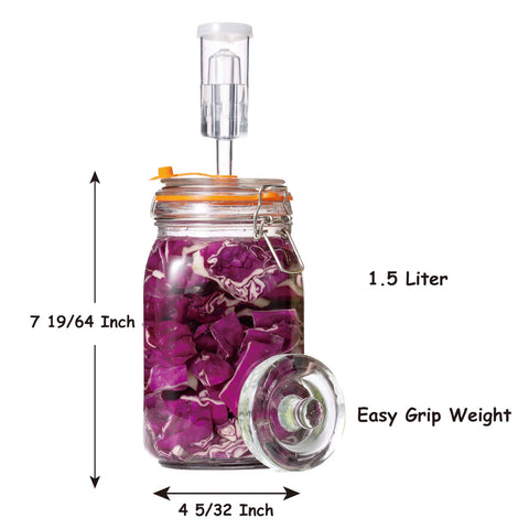 JILLMO fermentation weights to keep contents submerged during fermentation