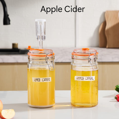 JILLMO jars suitable for making hot sauce, honey, or cider
