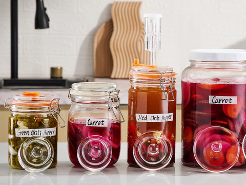 Jillmo fermentation weights boost batch stability for pickling and brines.