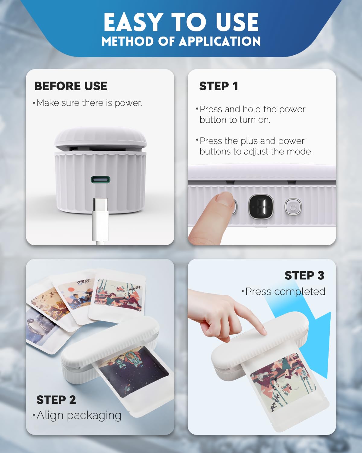 JIMEZON USB-C charging cable for convenient recharging