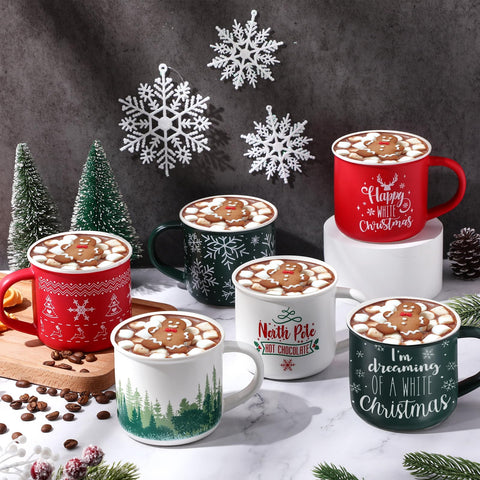 Jinei Christmas mug campfire-themed set enhances outdoor get-togethers