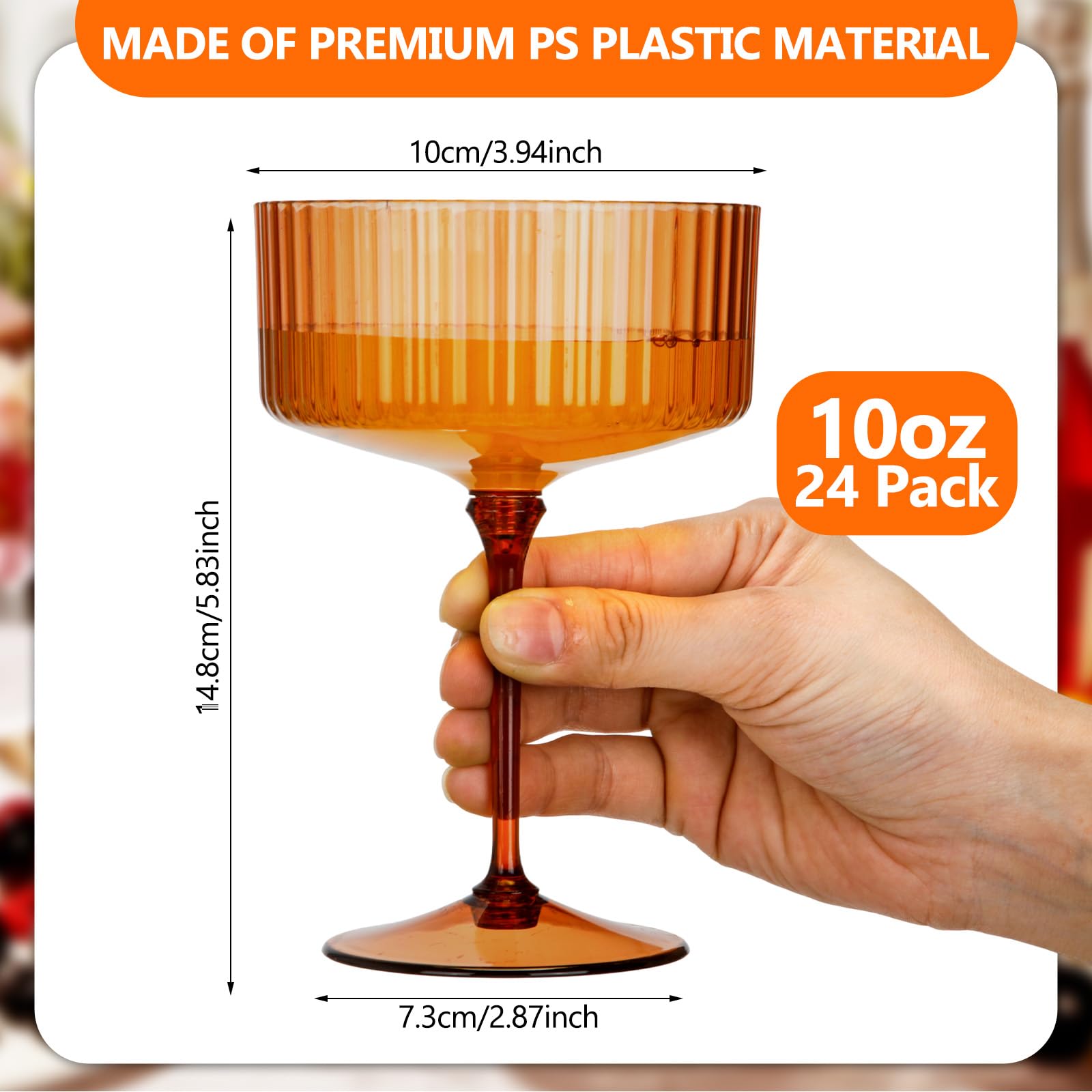 Jingmore detachable-design cup, column, and bottom for easy storage.