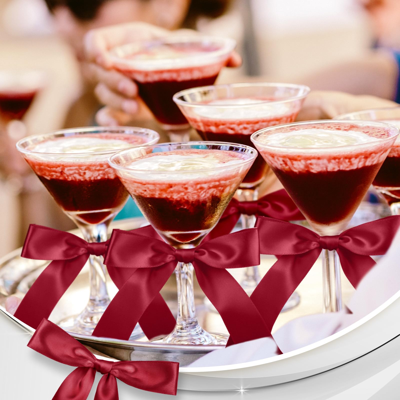 Jingmore party name-tag bow serves as practical seat tags
