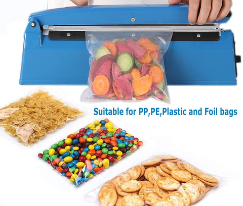 Jinhong impulse heat sealer control panel enabling precise temperature settings.
