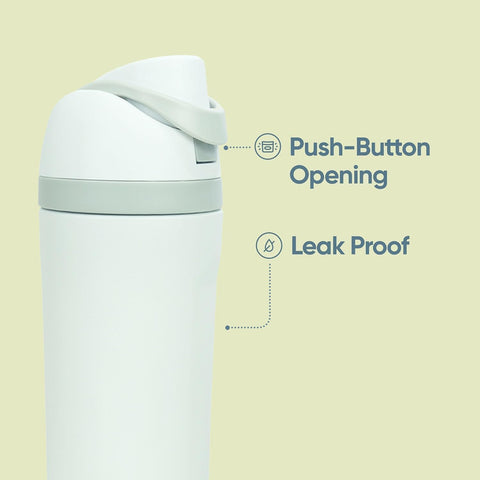 JINLING bottle with lock design offers easy one-click opening during workouts.