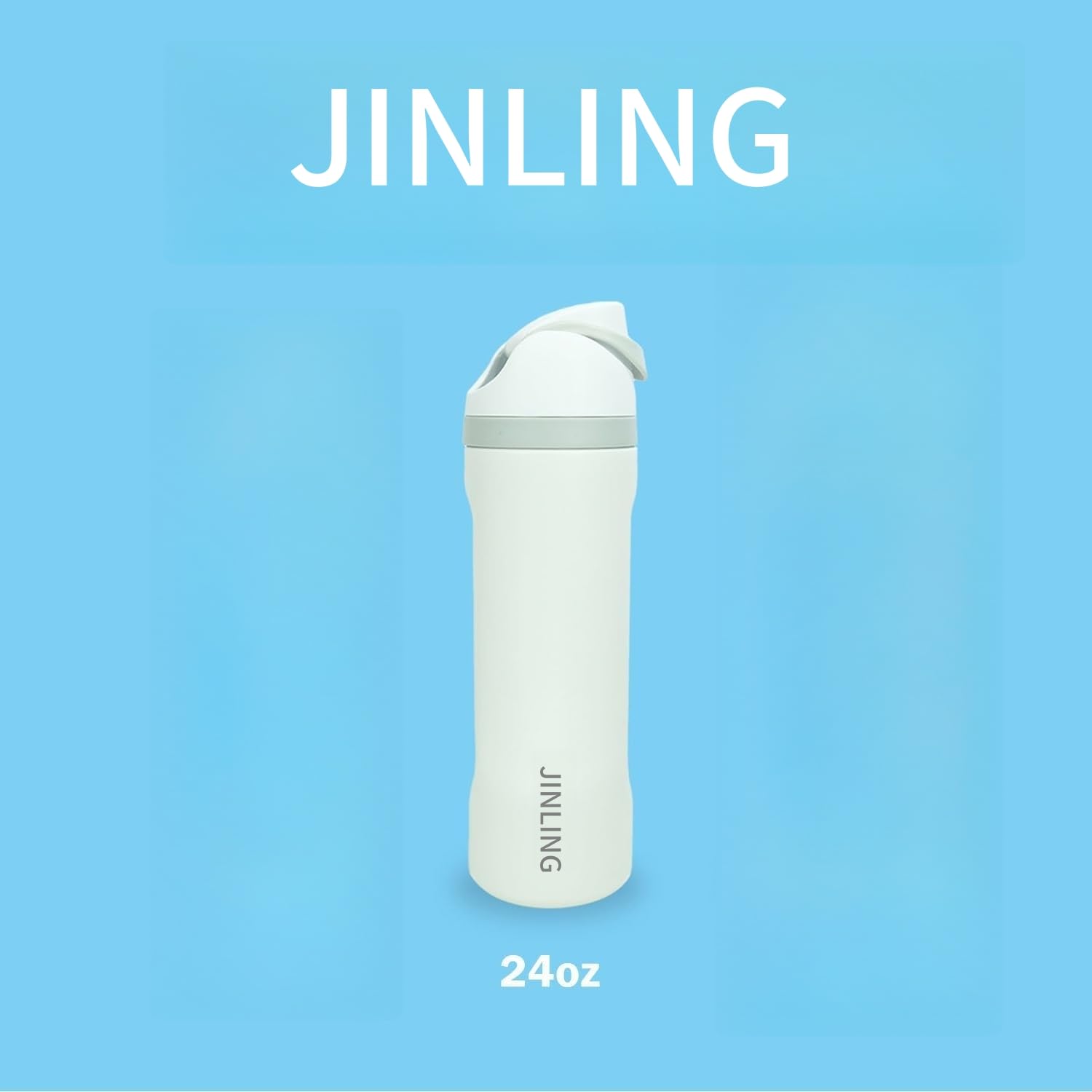 JINLING bottle includes stickers for personalization during commutes.