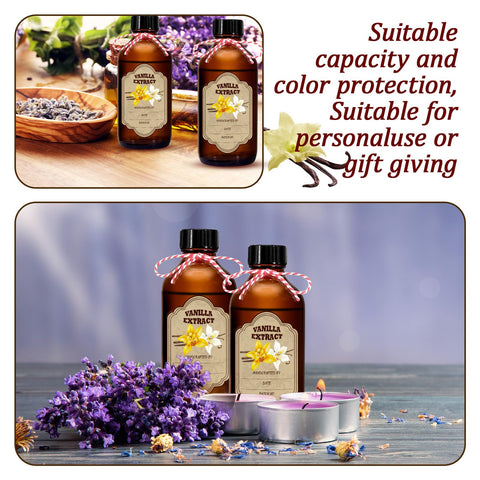 JINSILU amber bottle scene for syrups and dressings