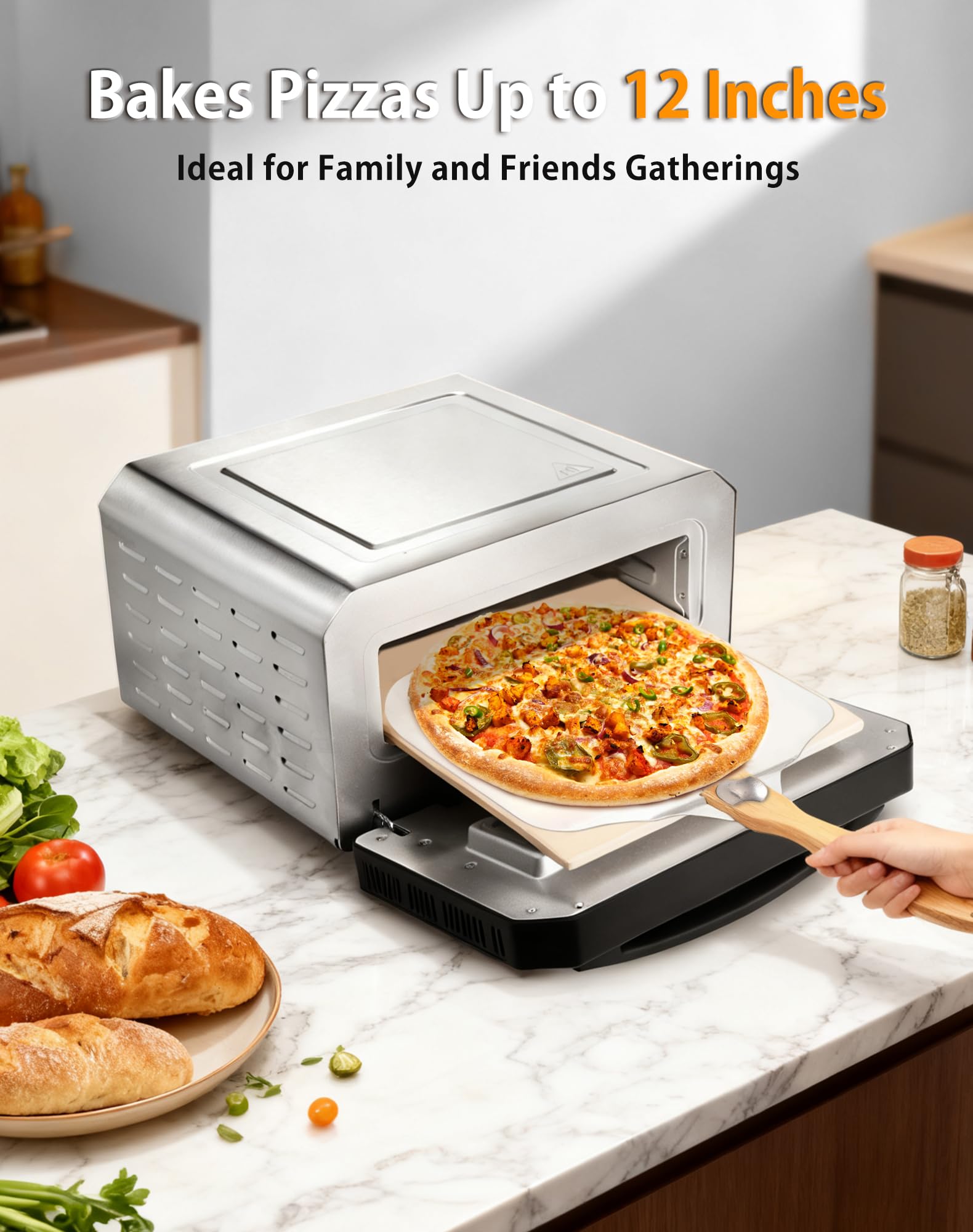 JIPPCL compact countertop design fits small spaces and saves counter space