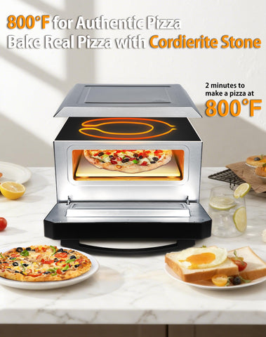 JIPPCL LED touchscreen panel enabling easy control of temps and bake time