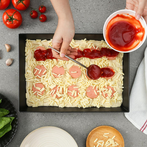 Jisculo PTFE non-stick coating close-up enables easy release