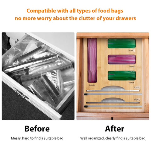Jitner foil wrap dispenser with cutter for easy tearing and clean cuts.