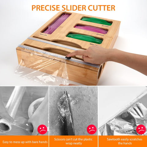 Jitner versatile kitchen organizer enhances drawer, countertop, or wall storage.