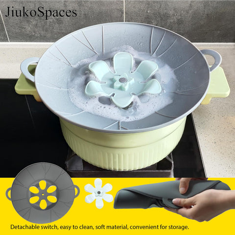 JiuKoSpaces detachable lid components simplify storage after cooking