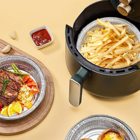 JIUMO freezer-safe foil pan keeps leftovers fresh