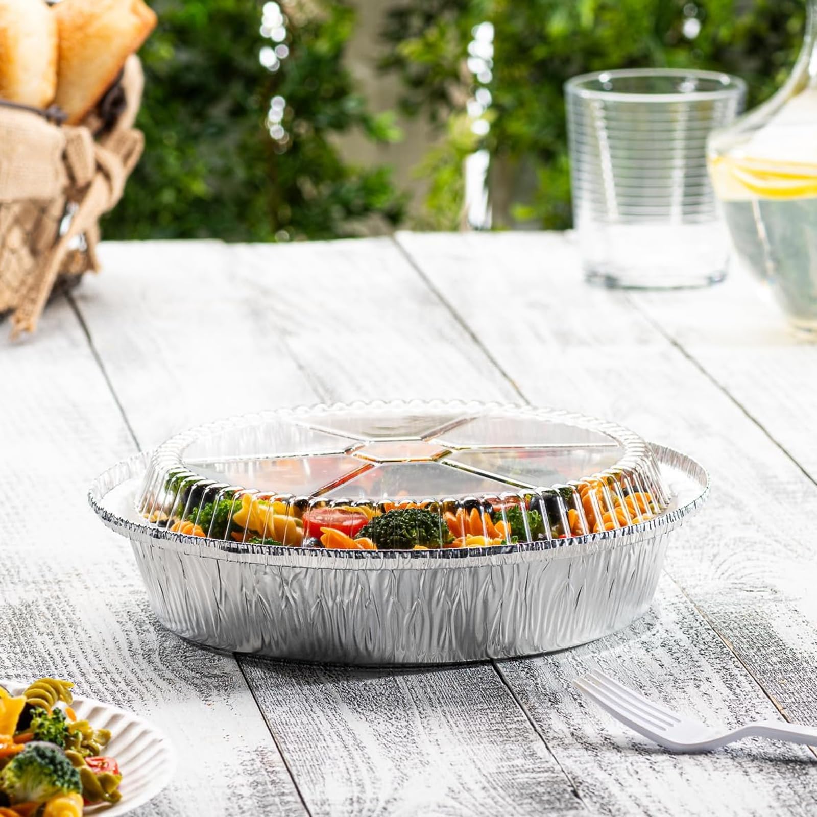 JIUMO party-ready pan set for meals, catering, and takeout