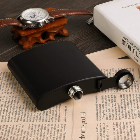 Jiuzhu camping and travel ready flask for road trips.