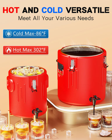 JIVGDN wide-opening design enables easy filling and quick serving