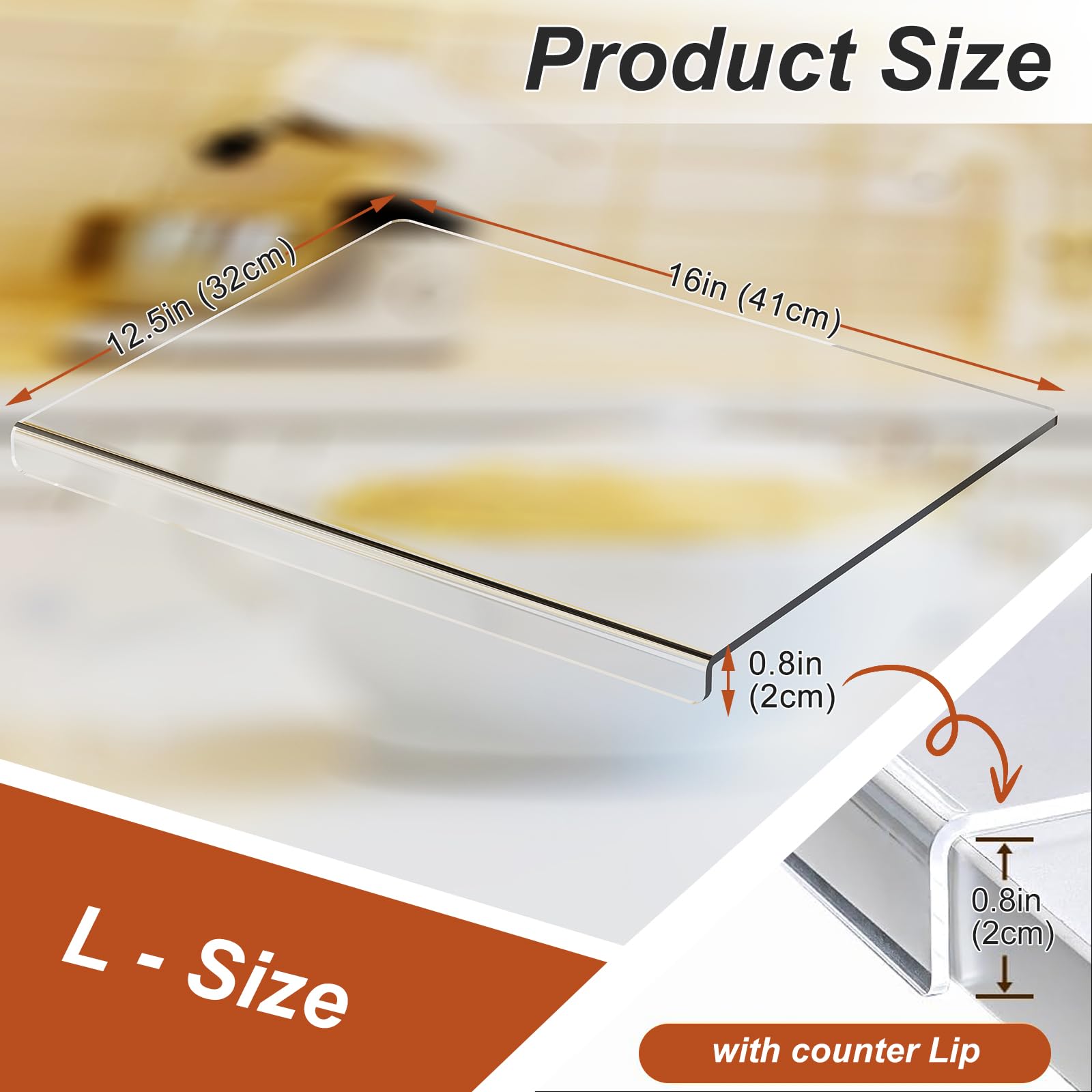 JJL BPA-free material ensures safe contact during food prep.