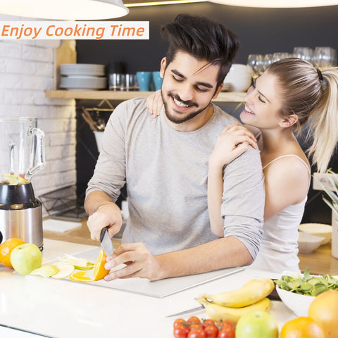 JJL kitchen surface protects counters and cleans up easily.