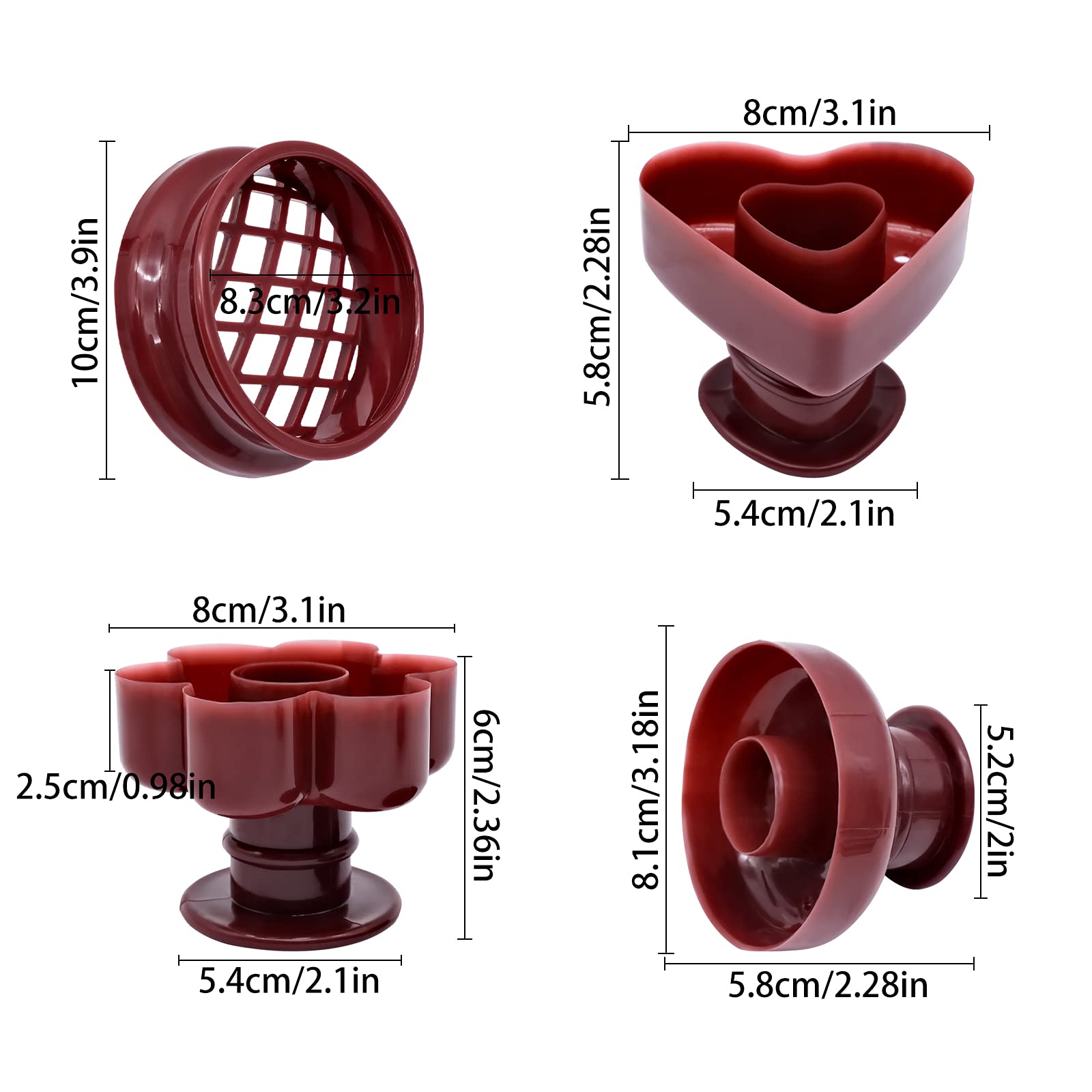 JJYHEHOT flower donut mold for cute party treats