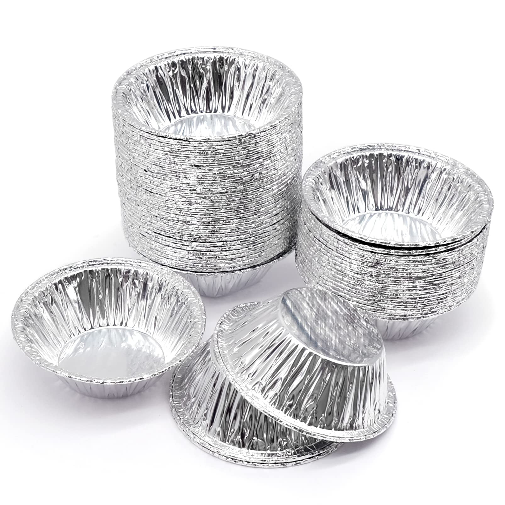 JJYHEHOT food grade aluminium foil cups for versatile baking use
