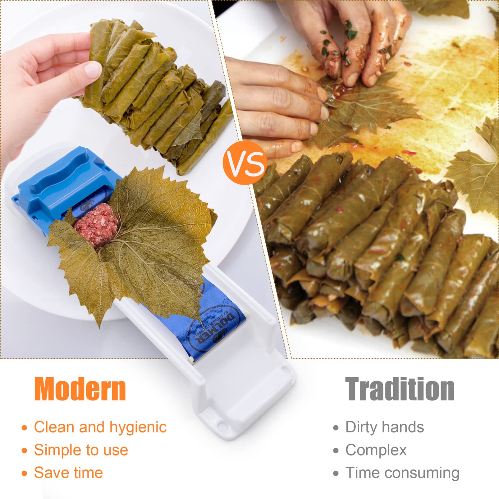 JJYHEHOT meat roll-setting tool keeps stuffing tidy.
