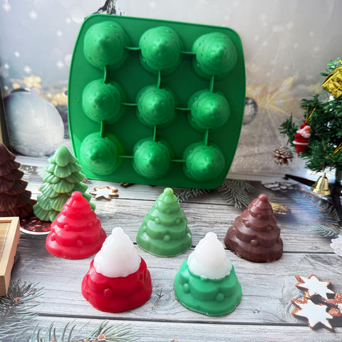JJzxwish bath bomb tree mold yields unique spa gifts.