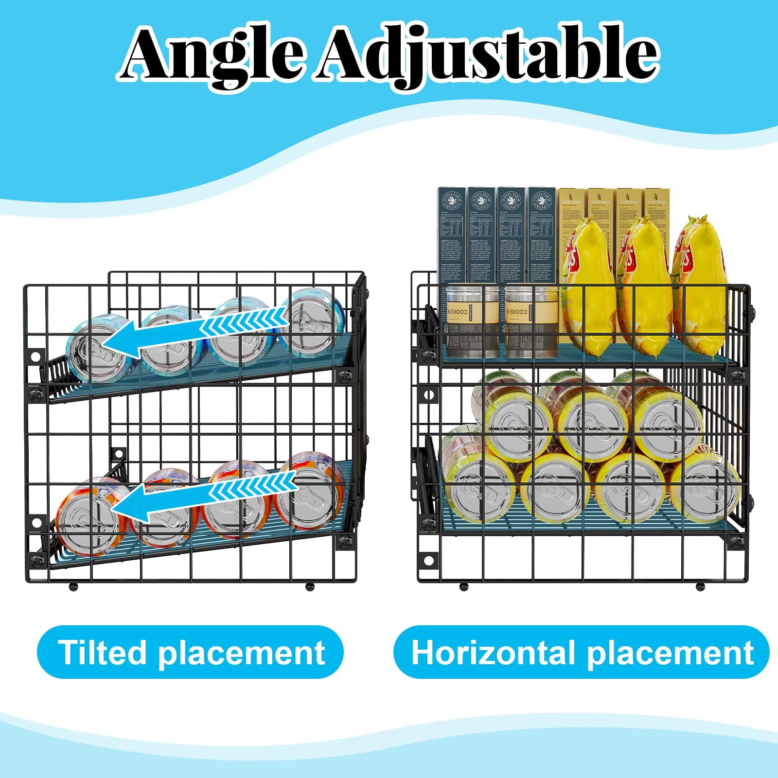 JKsmart stackable setup demonstrates expandable storage options.