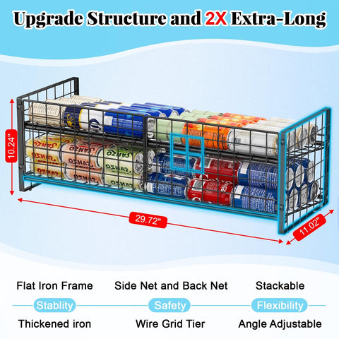 JKsmart heavy-duty can dispenser highlights durable steel construction