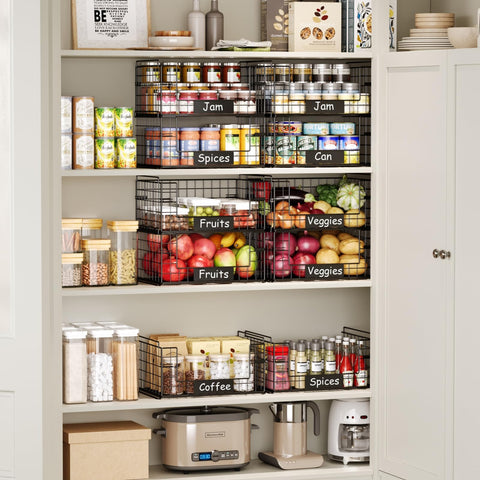 JKsmart kitchen organization 4-pack enhances space and accessibility