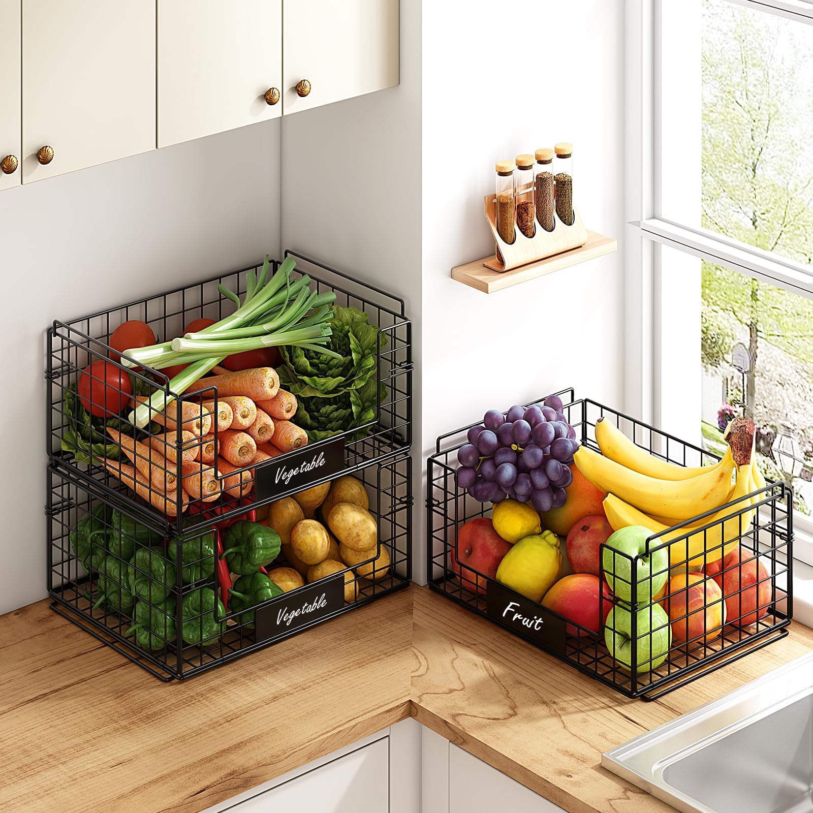 JKsmart metal storage bin in carbon steel with matte finish resists rust