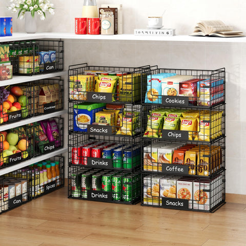 JKsmart sturdy carbon steel baskets with matte finish resisting wear