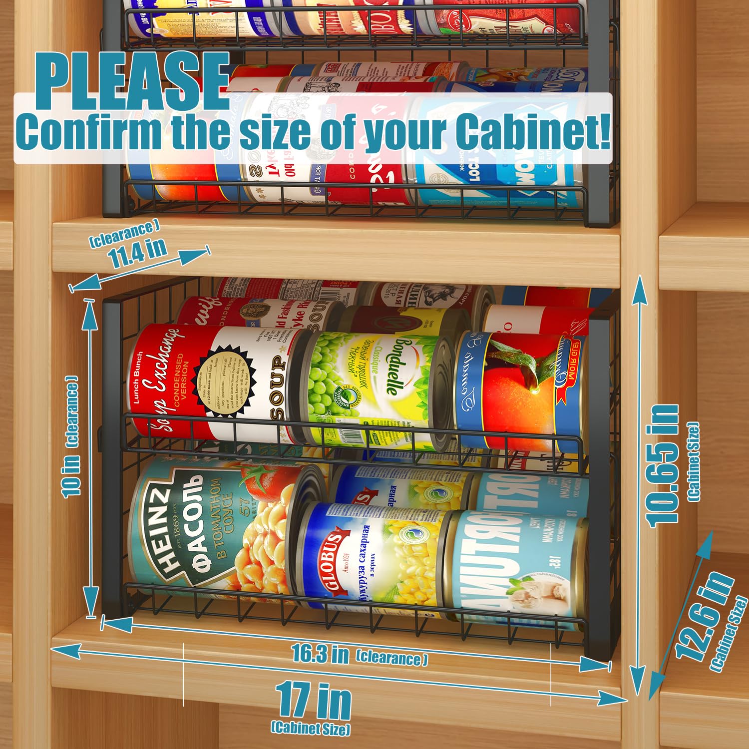 JKsmart tilt design enables easy access to cans.