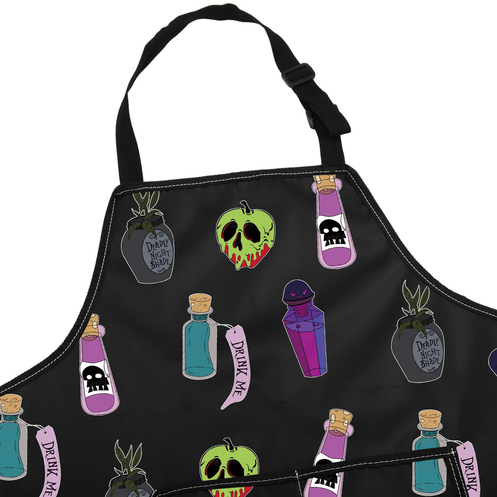 JNIAP Villain Poison Apron multifunctional design suits grilling, baking, and cleanup