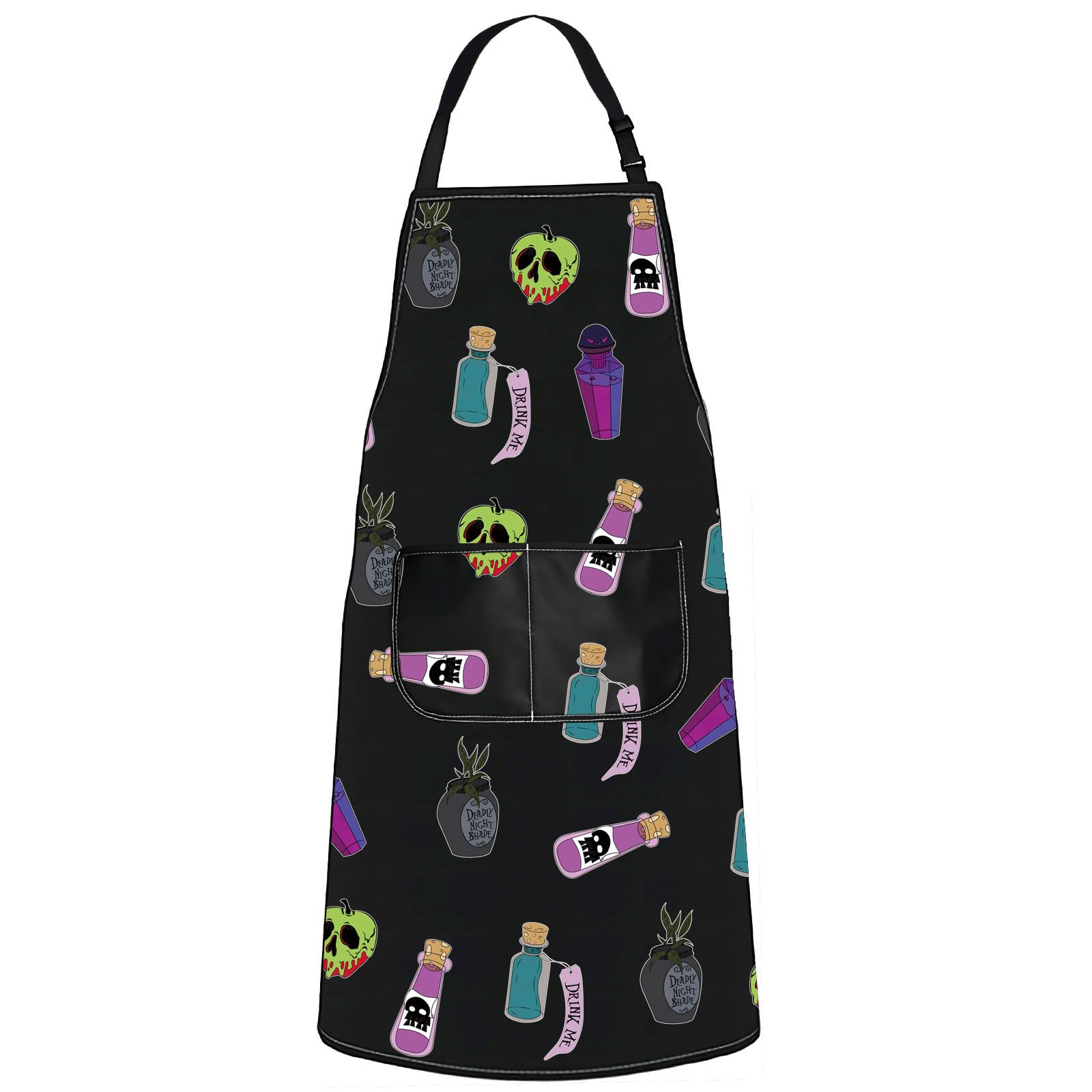 JNIAP Villain Poison Apron waterproof fabric keeps you dry during cooking sessions