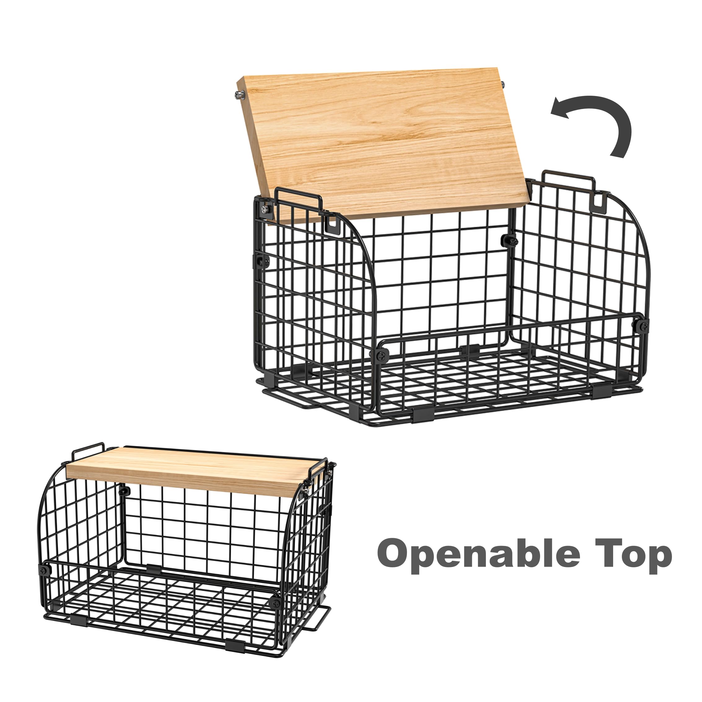 Joben Oligey onion potato storage, stackable design to save cabinet space.