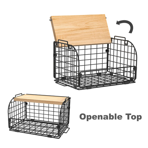 Joben Oligey onion potato storage, stackable design to save cabinet space.