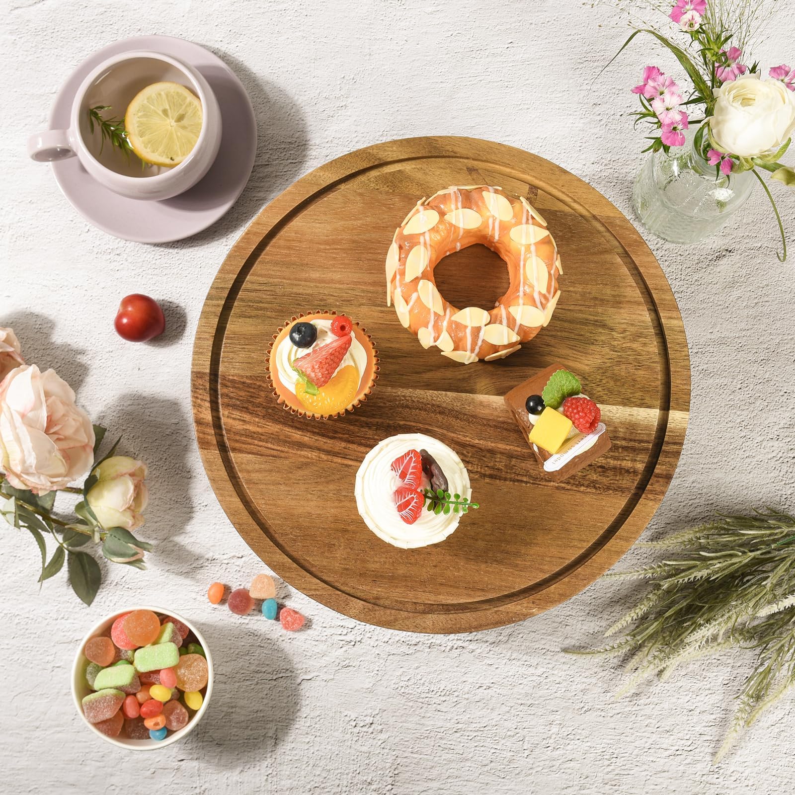 JOCHER versatile serving platter for charcuterie and dips