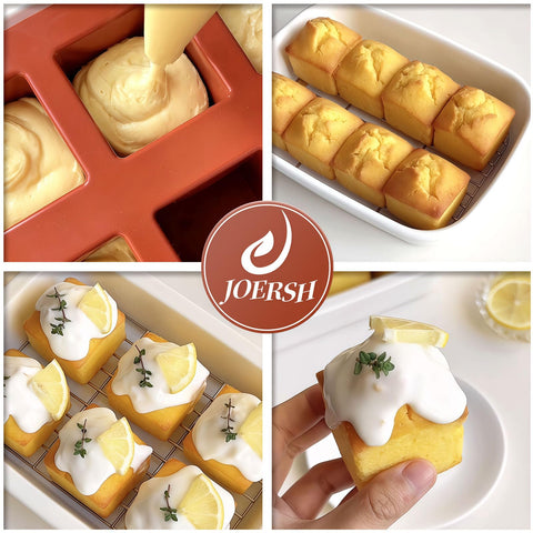 JOERSH food-grade silicone mold safe for chocolate, jelly, and puddings.