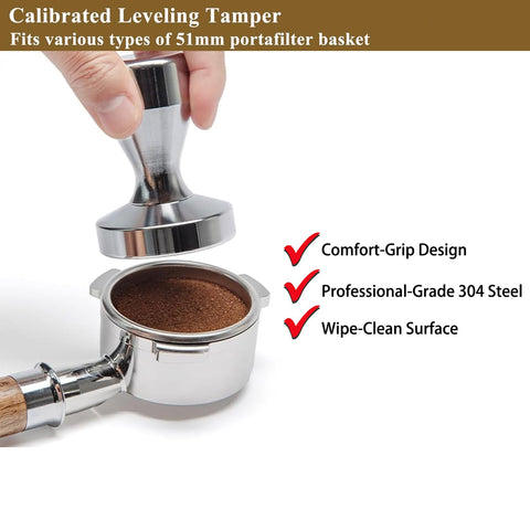 JOESTIKK WDT tool with fine needles for even coffee distribution