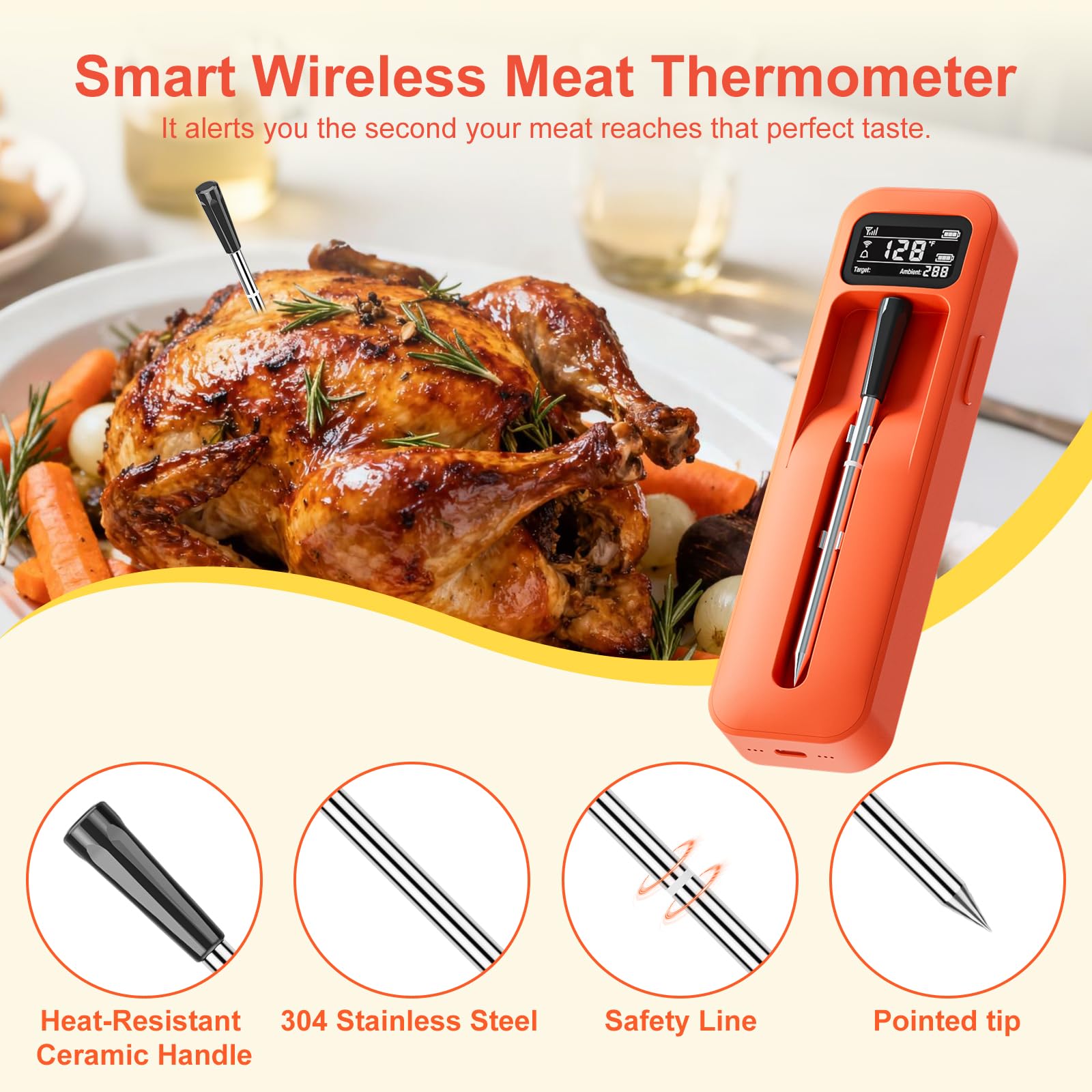 Joeuao oven-grill-use with ambient readings