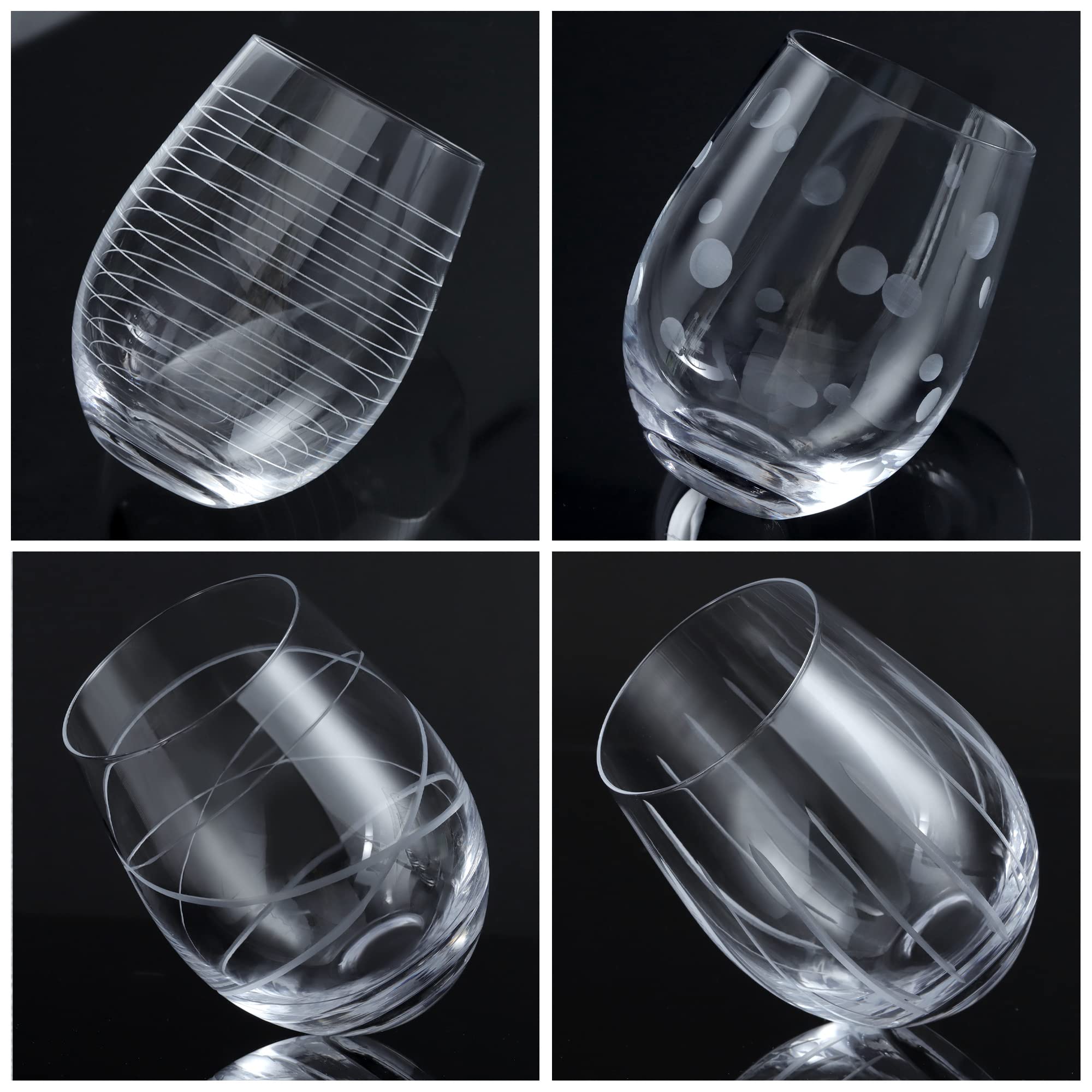Joeyan glass with dishwasher-safe note while preserving etched detail.