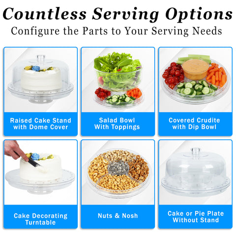 Joey'Z rotating base showcases cakes with smooth motion for decorating
